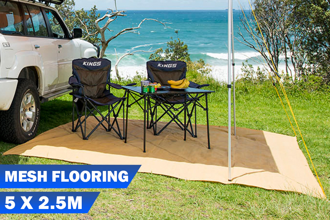 Kings Camping Picnic Mesh Floor Ground Sheet Matting Camp Picnic